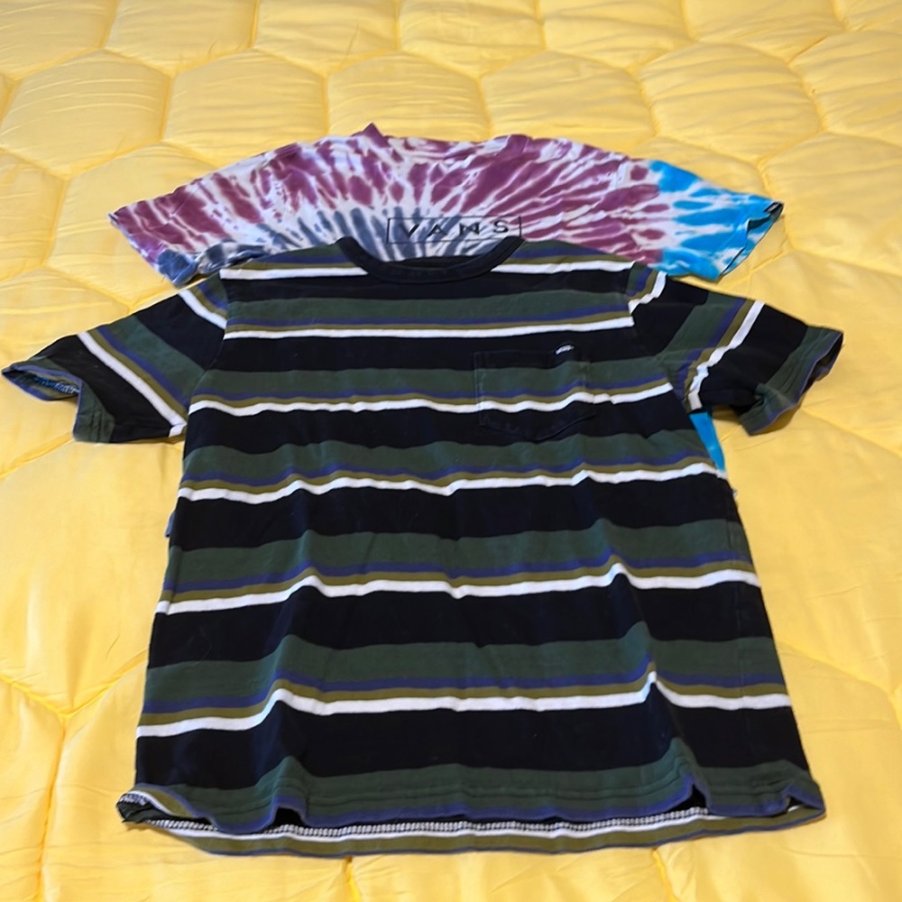 two M boys vans shirts